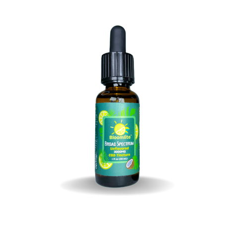 3,000mg Unflavored Broad Spectrum Tincture