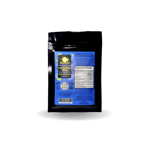 200mg Blue Raspberry Full Spectrum Gummies